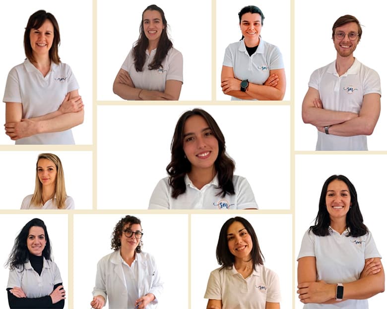 Colaboradores Clínica Sílvia Madaleno