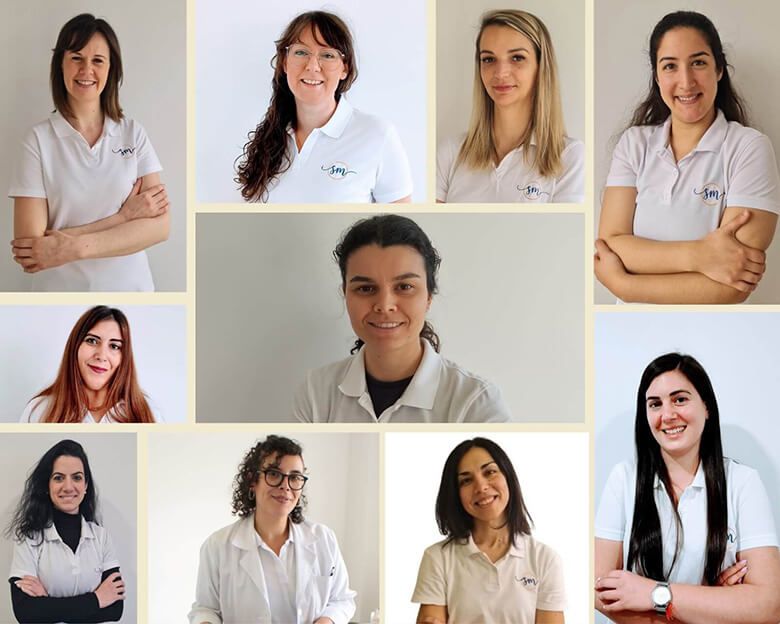 Colaboradores Clínica Sílvia Madaleno